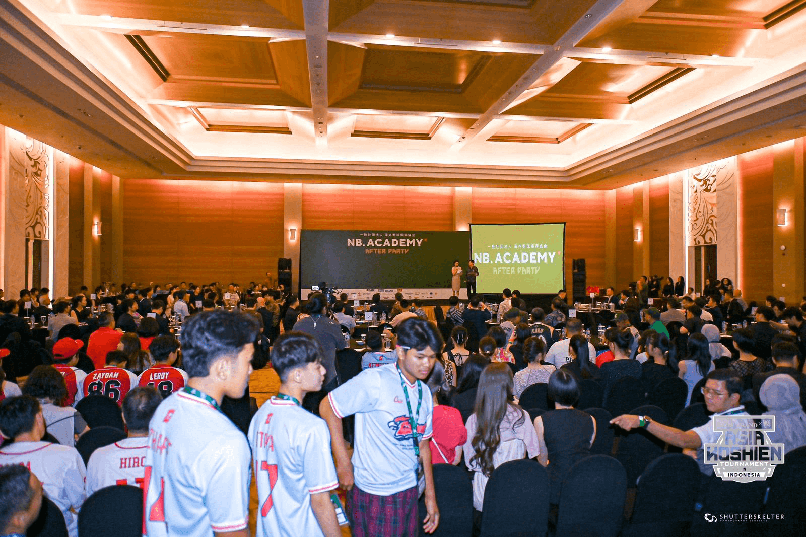 Participants at the 2024 Asia Koshien closing event in Jakarta
