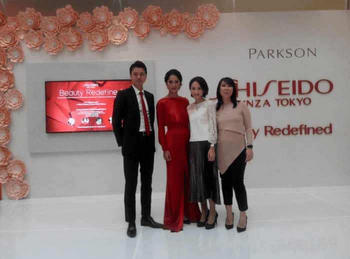 Shiseido Beauty Redefined with brand ambassador Prisia Nasution